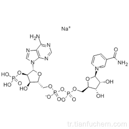 BETA-NİKOTİNAMİD ADENİN DINUCLEOTİD FOSFAT SODYUM TUZU CAS 1184-16-3